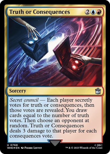 Truth or Consequences (Surge Foil), Universes Beyond: Doctor Who 768