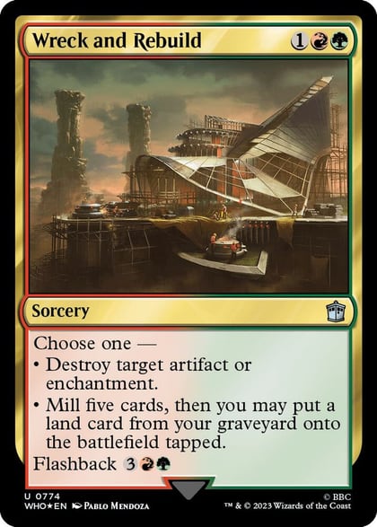 Wreck and Rebuild (Surge Foil), Universes Beyond: Doctor Who 774