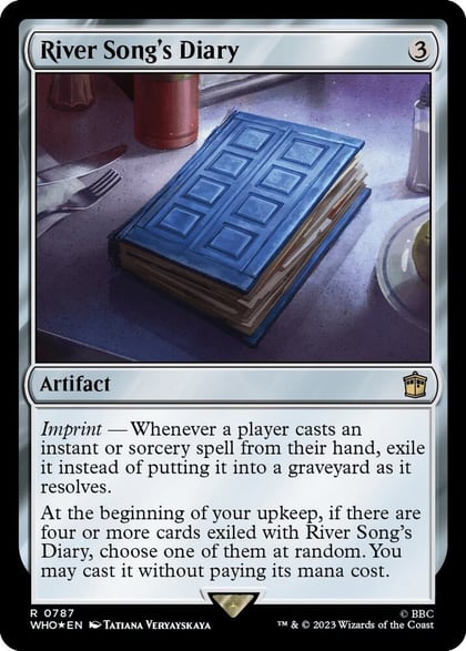 River Song's Diary (Surge Foil), Universes Beyond: Doctor Who 787