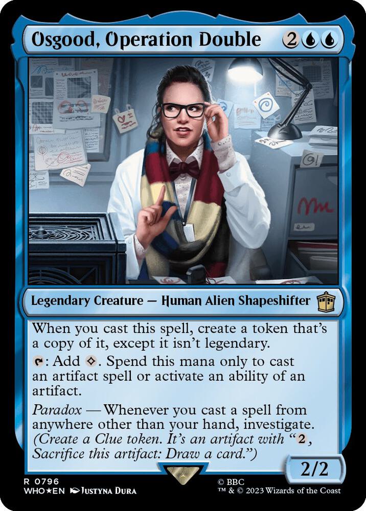 Osgood, Operation Double (Surge Foil), Universes Beyond: Doctor Who 796