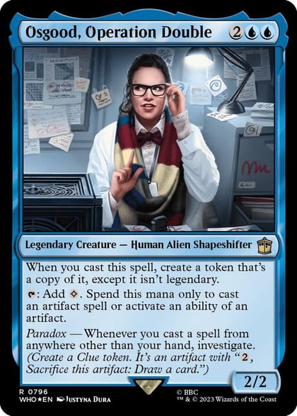 Osgood, Operation Double (Surge Foil), Universes Beyond: Doctor Who 796
