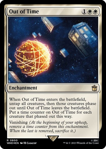 Out of Time (Surge Foil), Universes Beyond: Doctor Who 800