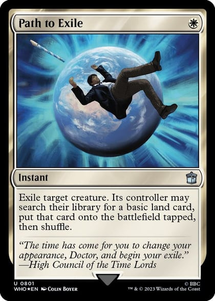 Path to Exile (Surge Foil), Universes Beyond: Doctor Who 801