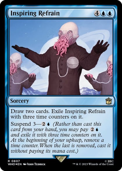 Inspiring Refrain (Surge Foil), Universes Beyond: Doctor Who 807