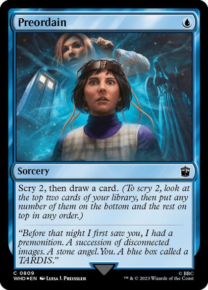 Preordain (Surge Foil), Universes Beyond: Doctor Who 809