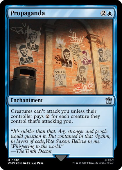 Propaganda (Surge Foil), Universes Beyond: Doctor Who 810