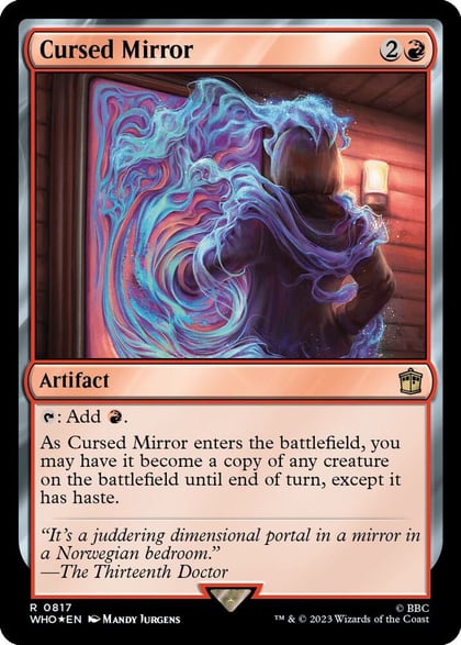 Cursed Mirror (Surge Foil), Universes Beyond: Doctor Who 817