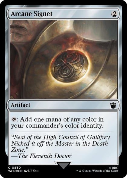 Arcane Signet (Surge Foil), Universes Beyond: Doctor Who 830