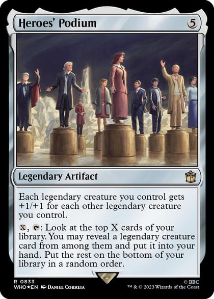 Heroes' Podium (Surge Foil), Universes Beyond: Doctor Who 833