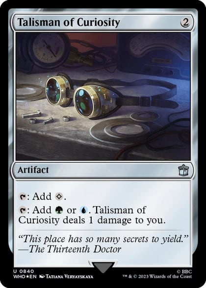 Talisman of Curiosity (Surge Foil), Universes Beyond: Doctor Who 840