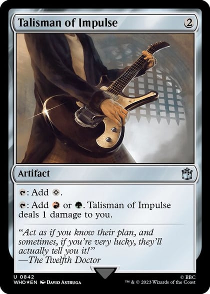 Talisman of Impulse (Surge Foil), Universes Beyond: Doctor Who 842