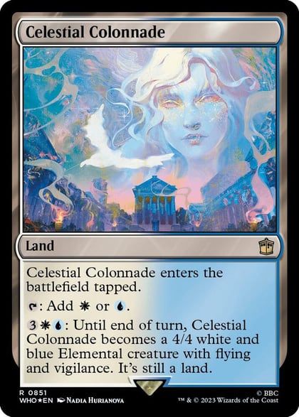 Celestial Colonnade (Surge Foil), Universes Beyond: Doctor Who 851