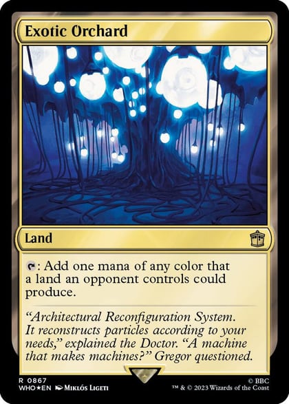 Exotic Orchard (Surge Foil), Universes Beyond: Doctor Who 867