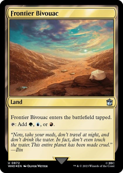 Frontier Bivouac (Surge Foil), Universes Beyond: Doctor Who 872