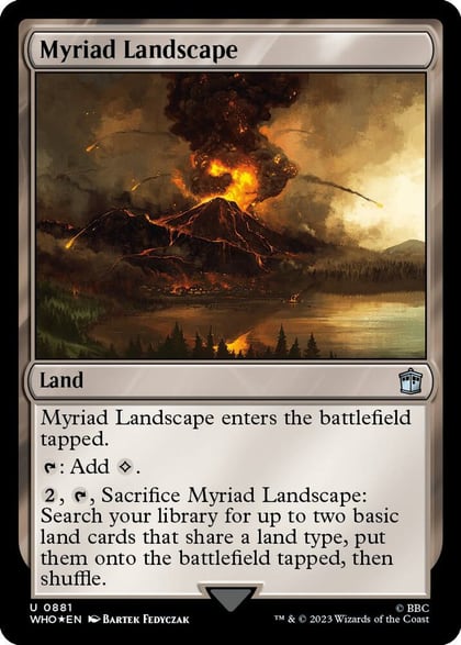 Myriad Landscape (Surge Foil), Universes Beyond: Doctor Who 881