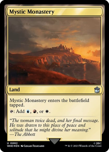 Mystic Monastery (Surge Foil), Universes Beyond: Doctor Who 882