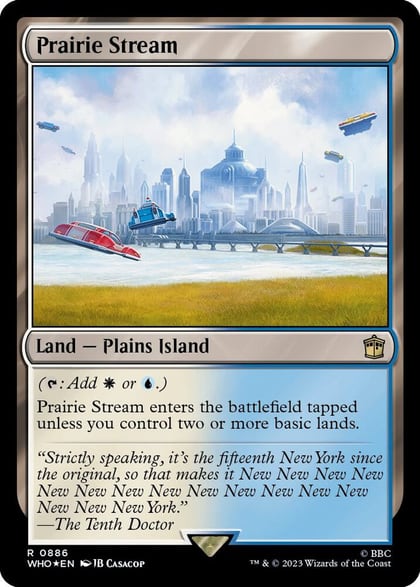Prairie Stream (Surge Foil), Universes Beyond: Doctor Who 886