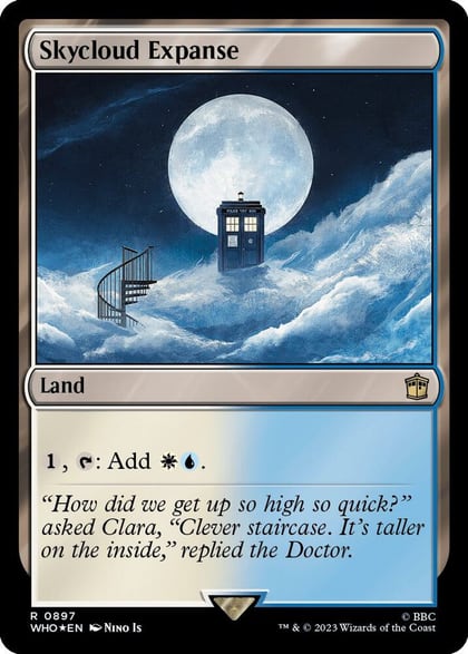 Skycloud Expanse (Surge Foil), Universes Beyond: Doctor Who 897