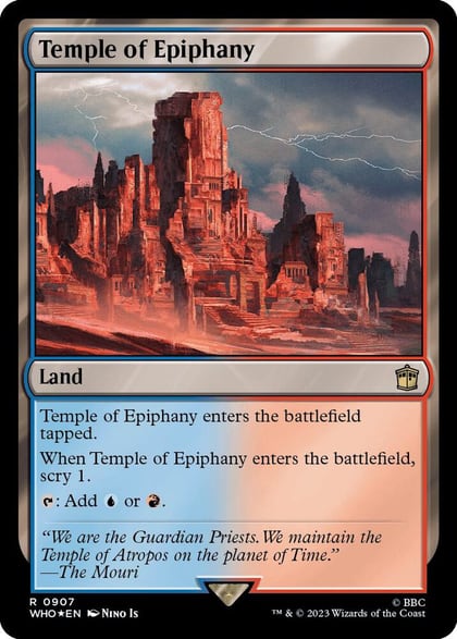 Temple of Epiphany (Surge Foil), Universes Beyond: Doctor Who 907