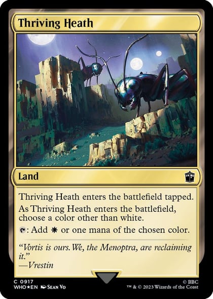 Thriving Heath (Surge Foil), Universes Beyond: Doctor Who 917