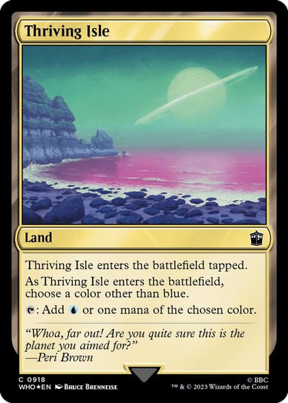 Thriving Isle (Surge Foil), Universes Beyond: Doctor Who 918