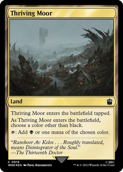 Thriving Moor (Surge Foil), Universes Beyond: Doctor Who 919