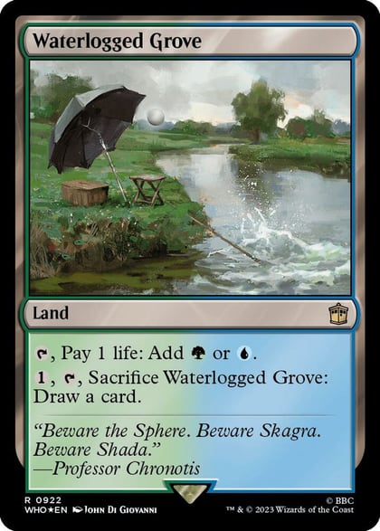 Waterlogged Grove (Surge Foil), Universes Beyond: Doctor Who 922