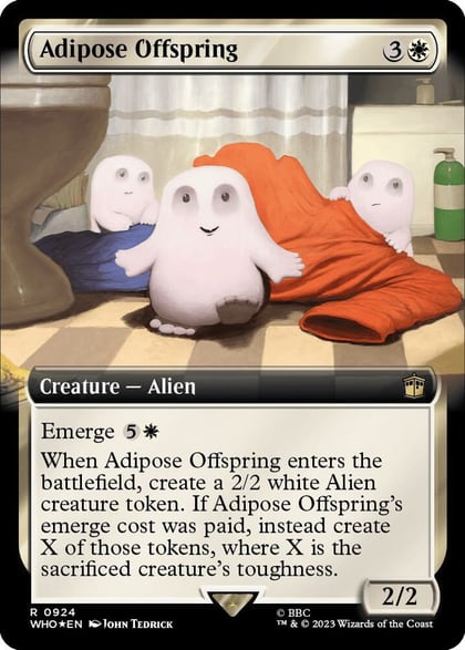Adipose Offspring (Extended Art) (Surge Foil), Universes Beyond: Doctor Who 924