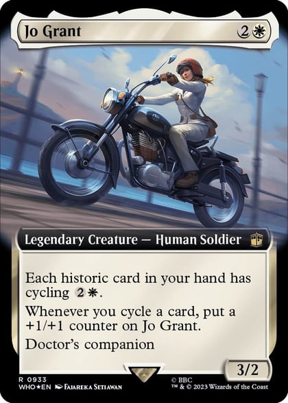 Jo Grant (Extended Art) (Surge Foil), Universes Beyond: Doctor Who 933