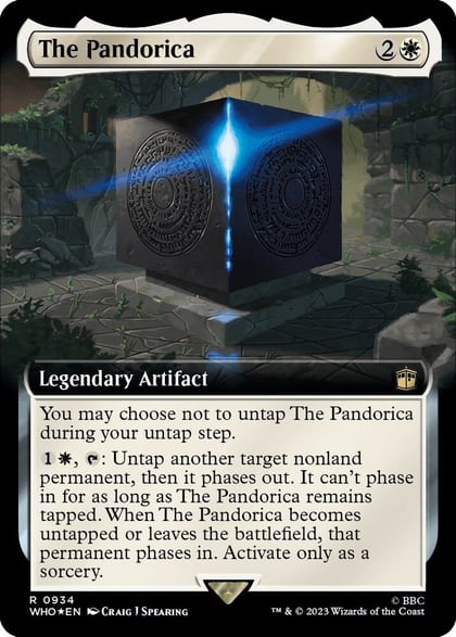 The Pandorica (Extended Art) (Surge Foil), Universes Beyond: Doctor Who 934