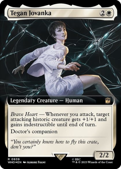 Tegan Jovanka (Extended Art) (Surge Foil), Universes Beyond: Doctor Who 939