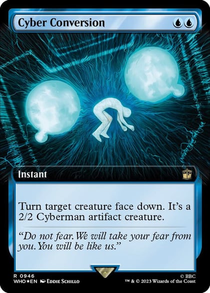 Cyber Conversion (Extended Art) (Surge Foil), Universes Beyond: Doctor Who 946
