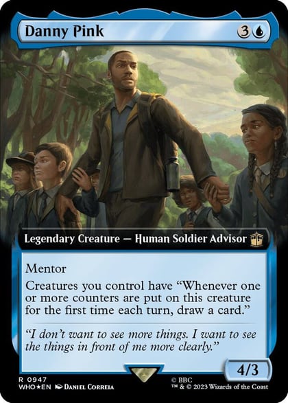 Danny Pink (Extended Art) (Surge Foil), Universes Beyond: Doctor Who 947
