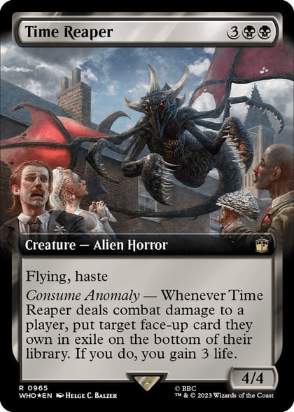 Time Reaper (Extended Art) (Surge Foil), Universes Beyond: Doctor Who 965