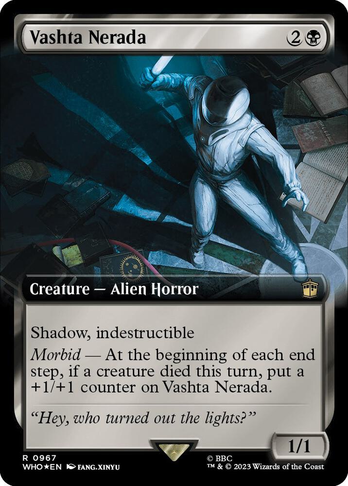 Vashta Nerada (Extended Art) (Surge Foil), Universes Beyond: Doctor Who 967