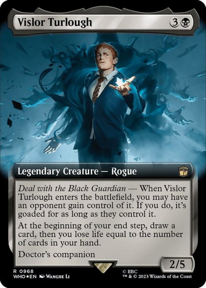 Vislor Turlough (Extended Art) (Surge Foil), Universes Beyond: Doctor Who 968