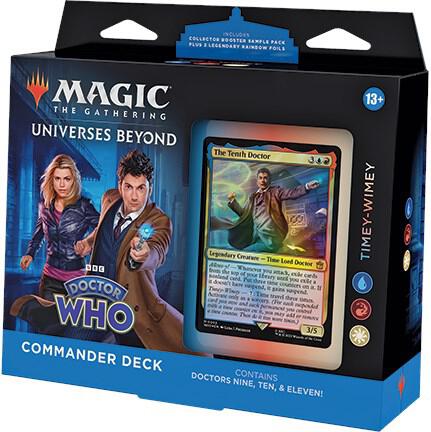 Universes Beyond: Doctor Who - Timey-Wimey Commander Deck, Universes Beyond: Doctor Who P496072