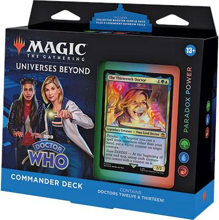 Universes Beyond: Doctor Who - Paradox Power Commander Deck, Universes Beyond: Doctor Who P496073