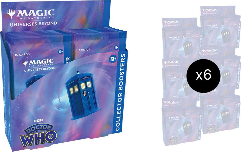 Universes Beyond: Doctor Who - Collector Booster Display Case, Universes Beyond: Doctor Who P496077