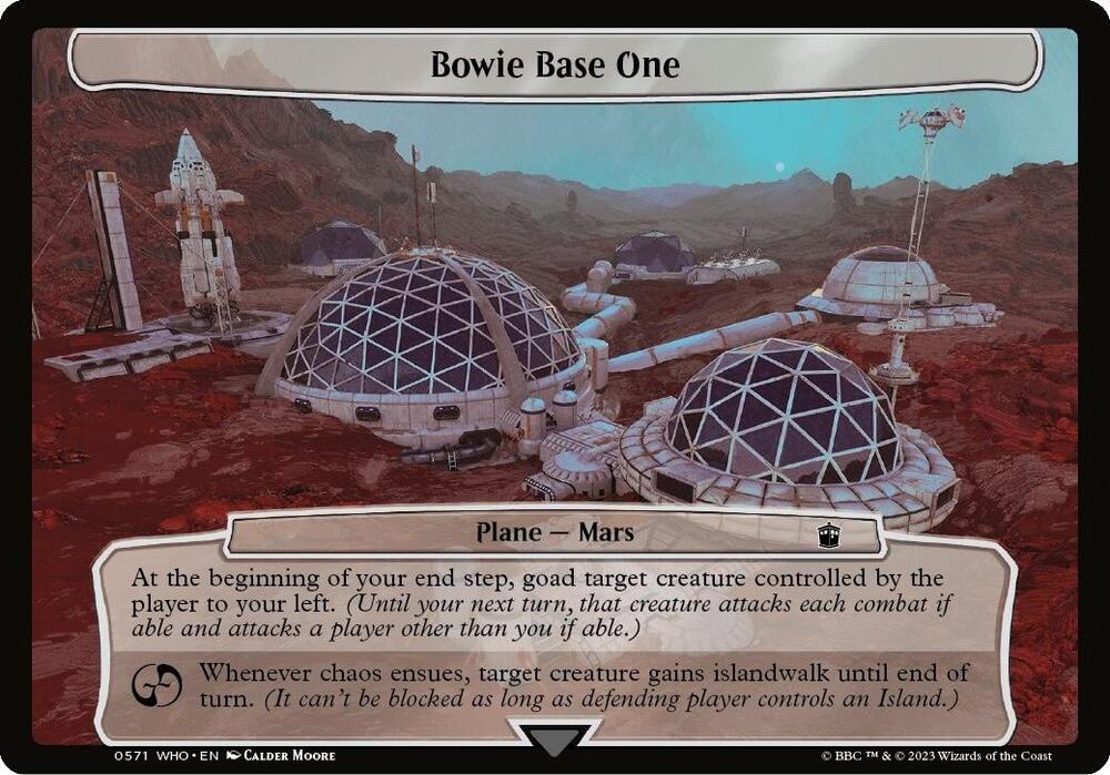 Bowie Base One, Planechase: Universes Beyond: Doctor Who 571