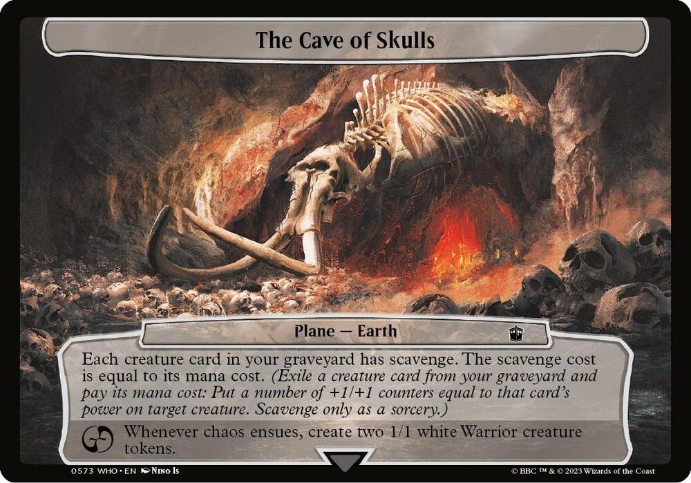The Cave of Skulls, Planechase: Universes Beyond: Doctor Who 573