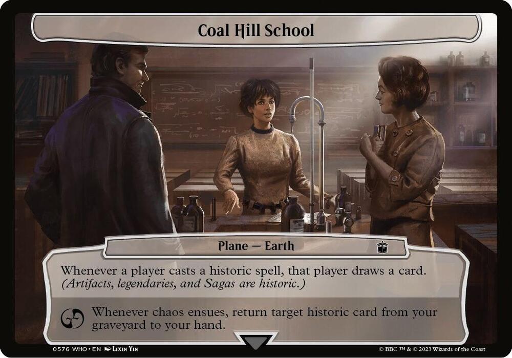 Coal Hill School, Planechase: Universes Beyond: Doctor Who 576