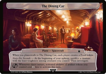 The Dining Car, Planechase: Universes Beyond: Doctor Who 578