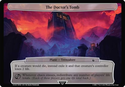 The Doctor's Tomb, Planechase: Universes Beyond: Doctor Who 580