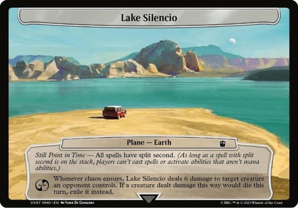 Lake Silencio, Planechase: Universes Beyond: Doctor Who 587
