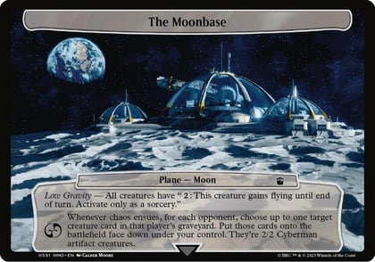 The Moonbase, Planechase: Universes Beyond: Doctor Who 591