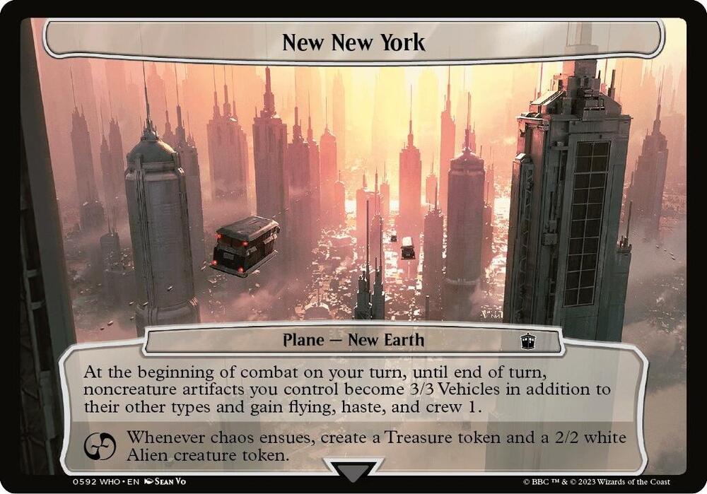 New New York, Planechase: Universes Beyond: Doctor Who 592