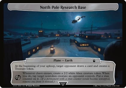 North Pole Research Base, Planechase: Universes Beyond: Doctor Who 593