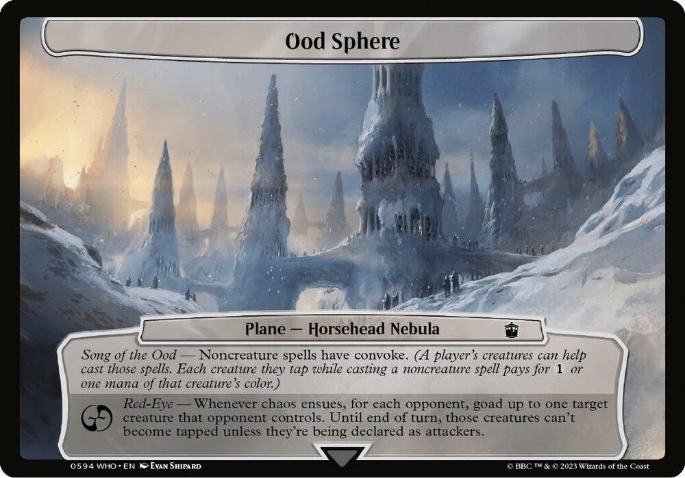 Ood Sphere, Planechase: Universes Beyond: Doctor Who 594