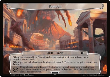 Pompeii, Planechase: Universes Beyond: Doctor Who 595
